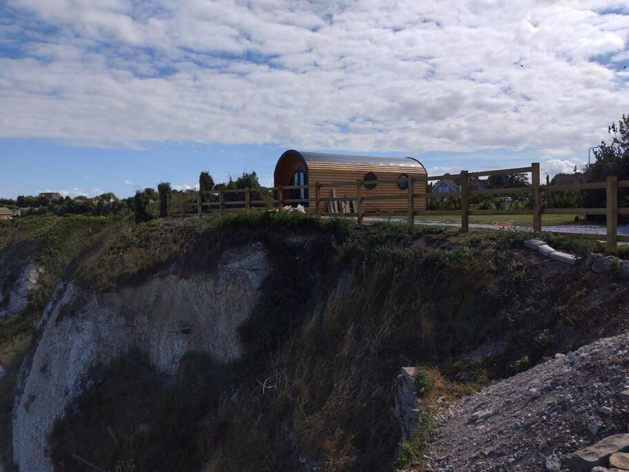 Spring Tide Cliff Top Glamping Pod With Direct Sea Views Birchington-on-Sea Bagian luar foto